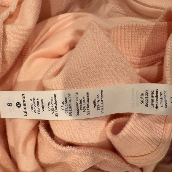 LuluLemon Peach crewneck sweatshirt no - Picture 3 of 4
